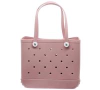 AYKANING Borsa Mare,Borse Mare Borsa da spiaggia impermeabile grande tote borsa a tracolla borsa da donna grande capacità borsa da viaggio moda donna tote da spiaggia borsa Bogg(Pink-36x30x13cm)