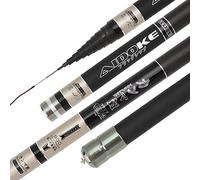AYKANING Canna da Pesca,Canne da Pesca Power Hand Pole Pesca Asta Ultra Hard Super Light Extra Long High High Carbon 8m-13m Telescopico Asta telescopica(13m)