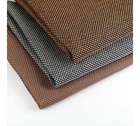 AYKANING Tela Acustica,Panno Altoparlante 150x50cm Vintage Addensare Addener Panno Panno Griglia Stereo DustCloth Filtro Tessuto Tessuto Speaker Speaker Mesh Ploth Classic (Color : Brown(150x50cm))