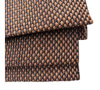 AYKANING Tela Acustica, Panno Altoparlante, Dust Polvere Grille Filtro Tessuto per Il Viso per Riparatore (Color: 0.7x0.5m Brown)