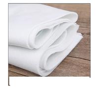 AYKANING Tessuto Fusibile,Tessuto Termoadesivo 180g / 280G / 380G Colo Singolo Cotton Cotton Batting Fusibile Feltro Interlining for Borsa Fai da Te Patchwork Ovatte Craft (Color : 50x100cm 180g)