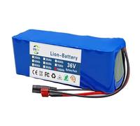 AYKLFNW 36V 100Ah PVC Batteria al Litio a Lungo Raggio da per Bici elettrica Scooter Elettrico Batteria High Capacity per Kit Motore 250-500W con 42V 2A Caricatore 36V 100Ah,XT60