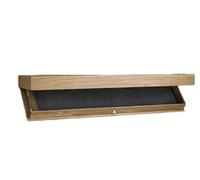AYKNINGD Mensola Con Scomparto Segreto,Consolle Sospesa Mensola con scomparto segreto, mensola galleggiante nascosta, mensole galleggianti cassetto, for soggiorno o ufficio(Wood Color)