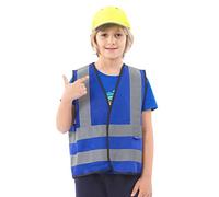 AYKRM Gilet di Sicurezza Antinfortunistici Alta visibilità per bambini Colori Multipli