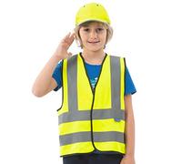 AYKRM Gilet di Sicurezza Antinfortunistici Alta visibilità per bambini Colori Multipli
