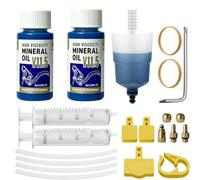 Aylstrornoziqua Kit di spurgo per freni idraulici con olio per freni da 120 ml, kit di servizio adatto per freni a disco Magura Mt5, Mt7, Mt8, Mt2 e Hs33