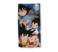 aymax Asciugamano da spiaggia Dragon Ball Super 70 x 140 cm, 100% poliestere