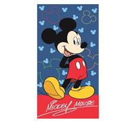 Aymax Asciugamano da spiaggia per bambini, 70 x 140 cm, in microfibra per ragazzi e ragazze (Mickey)