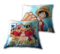 Aymax Cuscino quadrato Luffy One Piece 40 x 40 cm, 100% cotone