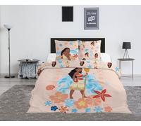 Aymax Parure da letto matrimoniale Vaiana, 2 persone, copripiumino 200 x 200 cm + 2 federe 65 x 65 cm, in policotone