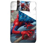 AYMAX S.P.R.L 183442, Spiderman Ropa de Cama, Multicolore, 2 pezzi, 200x140 cm
