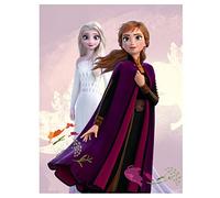 Disney Frozen Morbido Pile Coperta Pastello Viola
