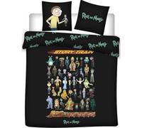 AYMAX S.P.R.L. Funda nordica Rick and Morty Algodon Cama 135cm
