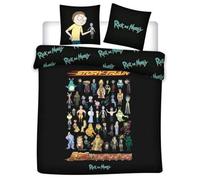 AYMAX S.P.R.L. Rick and Morty Cotton Duvet Cover 135 cm Bed