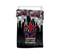 AYMAX - Spiderman Trapunta Piumone Imbottito 140x200 Cm Letto Singolo Lettino