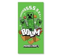 AYMAX - Telo mare Minecraft Boom verde 70 x 140 cm