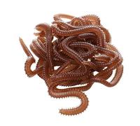Aymzbd 1 Scatola Esca di Vermi Artificiali Esche Artificiali Lure Morbide Gomma Profumata Aroma Rapido Attraente per Pesca in Acqua Dolce E Salata Adatte