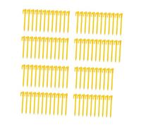 Aymzbd 100x Tent Stakes Pegs Camping Stakes Accessori, Durata, Pioli Portatili per Il Cortile per Le Tende Da Sole Escursioni, Style D