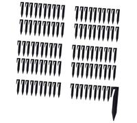 Aymzbd 100x Tent Stakes Pegs Camping Stakes Accessori, Durata, Pioli Portatili per Il Cortile per Le Tende Da Sole Escursioni, Style a