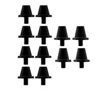 Aymzbd 12 Pezzi di Tacchetti per Scarpe Da Calcio, Tacchetti Universali per Rugby, Tacchetti per Pista in Erba Sintetica, Tacchetti per Scarpe Da Calcio per, 11mm13mm, Nero con chiave inglese