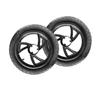 Aymzbd 2 Pezzi di Ricambio per Ruote di Bicicletta Senza Pedali, Presa Forte, Non Gonfiabili, più Morbide, Sostituiscono, Nero