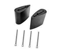 Aymzbd 2 Pezzi Riser Manubrio Bici Distanziali per Spessori Regolabili Set Adattatore Cuneo Altezza Carbonio Adatto a Ciclismo Triathlon Competizione, 40mm