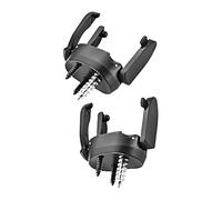 Aymzbd 2X Raccogli-Palline da Golf, Pinza, Impugnatura per Putter, Artiglio Pieghevole per Raccogliere Palline da Golf, Raccoglitore per Golfista, Allenament