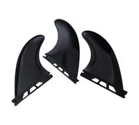 Aymzbd 3 Pezzi per Surf Tavola Ricambio Dettagliabile Prestazioni Elevate Montaggio Rapido Materiale Fibra Vetro Nylon Adatte per Amanti del Surf Mare, Nero