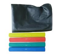 Aymzbd 3 Pezzi Twist Bar Barra Rafforzamento Flessibile Riabilitazione TPE Resistente Adatta a Fisioterapia Recupero Polso Palestra Casa, Confezione da 4