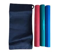 Aymzbd 3 Pezzi Twist Bar Barra Rafforzamento Flessibile Riabilitazione TPE Resistente Adatta a Fisioterapia Recupero Polso Palestra Casa, Confezione da 3 Big Force
