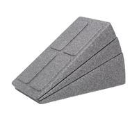 Aymzbd 3X Cuneo in Schiuma per Yoga con Zeppa per Polpacci, Barella per Piedi, per Allenamento alla Caviglia, Grigio