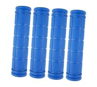 Aymzbd 4 Pezzi Manopole per Manubrio Impugnature per Bicicletta Coperture di Ricambio Comode con Trama Antiscivolo Adatto per Bici da Strada da Città, Blu