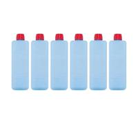 Aymzbd 6 Pezzi di Impacchi di Ghiaccio Riutilizzabili, Leggeri, Portatili, Efficienti E Salvaspazio, Ideali per Picnic, attività All'aperto, Campeggio E, 4x4x13 Cm