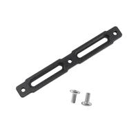 Aymzbd Adattatore per Portaborraccia per Bicicletta, Portaborraccia Regolabile per Esterni con Viti per Ciclismo, Estate, per Uomini E Donne, Nero 14x1.8cm