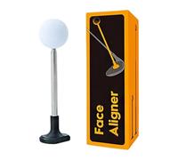 Aymzbd Asta di Allineamento per Mazze da Golf, Strumento di Allenamento Portatile E Regolabile per Uomini E Donne, Indicatore di Direzione del Golf.