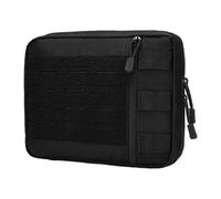 Aymzbd Borsa Funzionale per Esterni, in Tessuto Oxford, Portatile E Compatta per Le Avventure, Nero