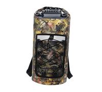 Aymzbd Borsa Impermeabile Zaino Stagno Multifunzione Borsa Stagna Tasche in Rete Striscia Riflettente Tracolla Morbida Maniglia Solida Design Pratico PVC RES, Modello di Foglie