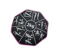 Aymzbd Borsa per Manubri Morbida, Attrezzatura Compatta per L'allenamento Fitness, Versatile per Il Sollevamento Pesi, Rosa Rossa