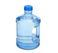 Aymzbd Bottiglia d'Acqua Secchio Portatile Realizzato in Materiale PC Riutilizzabile Design Comodo per Idratazione Uso Familiare Escursioni Campeggio Scuola, 3l Blu