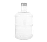 Aymzbd Bottiglia d'Acqua Secchio Portatile Realizzato in Materiale PC Riutilizzabile Design Comodo per Idratazione Uso Familiare Escursioni Campeggio Scuola, 7.5l Trasparente