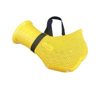 Aymzbd Cesto da Pesca Secchio Portatile Gabbia per Granchi Contenitore Multiuso con Costruzione Ergonomica Traspirante Adatto Come Idea Regalo Pratica per P, Giallo