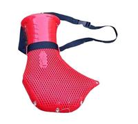 Aymzbd Cesto da Pesca Secchio Portatile Gabbia per Granchi Contenitore Multiuso con Costruzione Ergonomica Traspirante Adatto Come Idea Regalo Pratica per P, Rosso