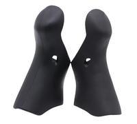 Aymzbd Coppia di Copri-Leve Freno in Silicone per Bicicletta da Strada (1 Paio), Nero