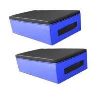 Aymzbd Cuscino per Sollevamento Pesi, Antiurto, Leggero, Protezione per Il Pavimento, Cuscino per Stacco da Terra Silenzioso per Principianti del Fitness, Blu Nero