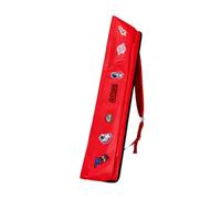 Aymzbd Custodia per Stecca da Biliardo, Borsa per Il Trasporto della Stecca da Biliardo, Borsa per Riporre La Canna da Biliardo, Rosso