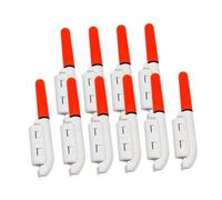 Aymzbd Luce Elettronica per La Punta della Canna da Pesca per La Pesca Notturna, Luci Portatili per La Pesca in Mare per Uso Esterno, per Fiume, Lago, Acqua, Luce Rossa
