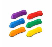 Aymzbd Pietre Equilibrio Bambini, Stepping Stones per Percorso Psicomotricità Board Bambini 3-6 Anni, Arcobaleno, 6 pezzi