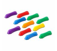 Aymzbd Pietre Equilibrio Bambini, Stepping Stones per Percorso Psicomotricità Board Bambini 3-6 Anni, Arcobaleno, 12 pezzi