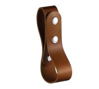 Aymzbd Porta Fruste da Appendere, Cintura in Pelle PU per Frustate E Fruste, Ideale per Raduni, Marrone