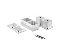 Aymzbd Pressa per Esche a Doppio Foro, Modello Esca, Dispositivo di Facile Utilizzo per La Produzione di Esche da Pesca, Strumento di Produzione, Piazza